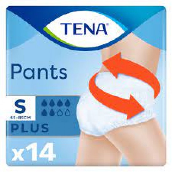(-42%)TENA PANTS PLUS 14-ΤΜΧ ΕΣΩΡ. ΜΙΑΣ ΧΡΗΣΗΣ SMALL