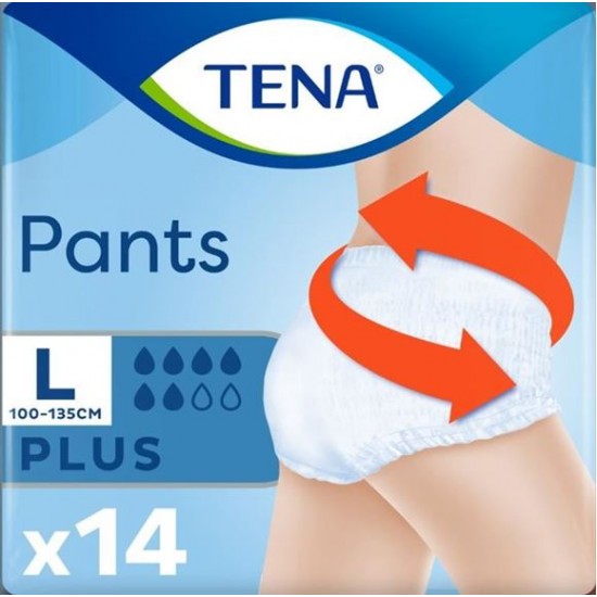 (-42%)--TENA PANTS PLUS 14-TMX ΕΣΩΡ. ΜΙΑΣ ΧΡΗΣΗΣ LARGE ECO