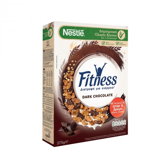 FITNESS 375G ΔΗΜΗΤΡΙΑΚΑ ΜΕ ΜΑΥΡΗ ΣΟΚΟΛΑΤΑ