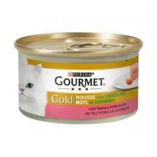 GOURMET 85G ΓΑΤΑΣ GOLD MOUSE ΠΕΣΤΡΟΦ/ΝΤΟΜ