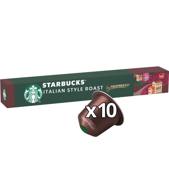 STARBUCKS 10-CAPS/53G ITALIAN STYLE ROAST NESPRESSO