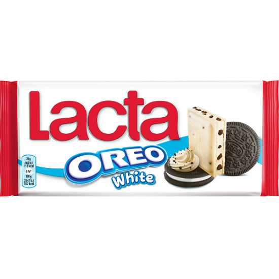 LACTA 100G ΣΟΚΟΛΑΤΑ ΛΕΥΚΗ OREO WHITE