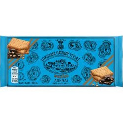 --ΠΑΥΛΙΔΗΣ 100G ΣΟΚΟΛΑΤΑ ΥΓΕΙΑΣ ΜΠΙΣΚΟΤΟ ΜΩΣΑΪΚΟ