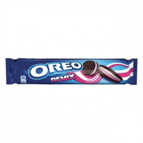 (-20%)OREO 157G REMIX ΓΕΜΙΣΤΑ ΜΠΙΣΚΟΤΑ ΒΑΝΙΛΙΑ RASBERRY