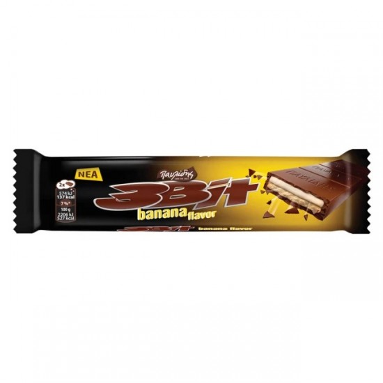 (-15%)ΠΑΥΛΙΔΗΣ 65G 3-BIT ΣΟΚΟΛΑΤΑ BAR ΜΠΑΝΑΝΑ