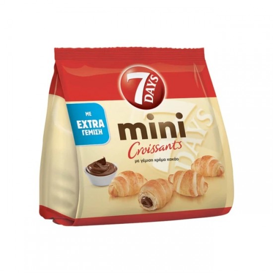 7DAYS 300G MINI CROISSANT ΚΑΚΑΟ