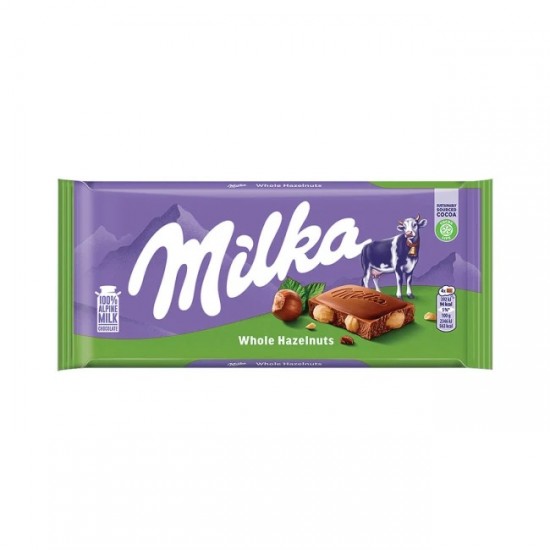 MILKA 95G ΣΟΚΟΛΑΤΑ ΜΕ ΟΛΟΚΛΗΡΟ ΦΟΥΝΤΟΥΚΙ