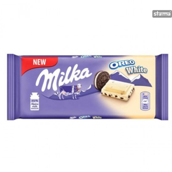 MILKA 100G ΣΟΚΟΛΑΤΑ OREO WHITE