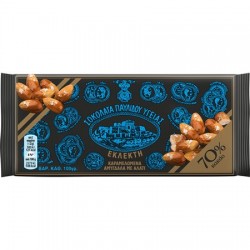 ΠΑΥΛΙΔΗΣ 100G ΣΟΚΟΛ ΥΓΕΙΑΣ 70% ΜΕ ΑΛΑΤ. ΑΜΥΓΔΑΛΑ