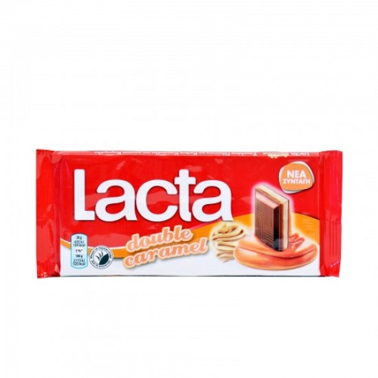 LACTA 100G  ΣΟΚΟΛΑΤΑ ΓΑΛΑΚΤΟΣ ΚΡΕΜΑ ΚΑΡΑΜΕΛΛΑ