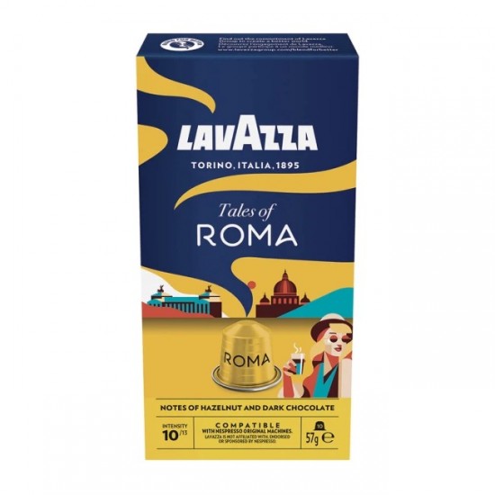 (-25%)LAVAZZA 5,7Gx10 ΚΑΨΟΥΛΕΣ ESPRESSO TALES OF ROMA