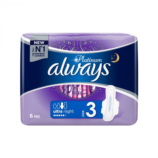 (-41%)ALWAYS 6-ΤΜΧ ULTRA PLATINUM NIGHT SP