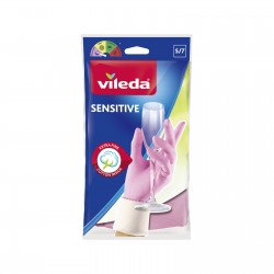(-35%)VILEDA ΓΑΝΤΙΑ SMALL SENSITIVE ΡΟΖ
