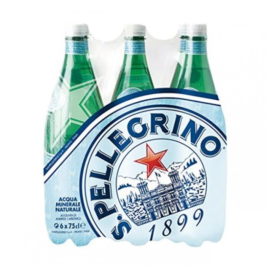 S. PELLEGRINO 750MLx6 ΑΝΘΡΑΚΟΥΧΟ ΝΕΡΟ /PET