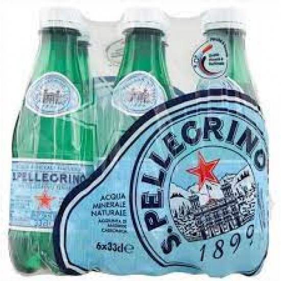 PELLEGRINO ΝΕΡΟ ΑΝΘΡΑΚΟΥΧΟ 4X6X330ML (ΠΛΑΣΤΙΚΟ)