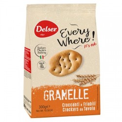 DELSER 300G CRACKERS GRANELLE 9% ΛΙΠ