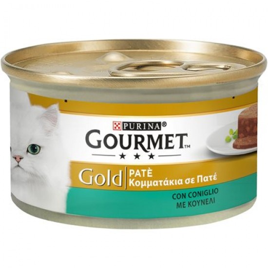 GOURMET 85G ΓΑΤΑΣ GOLD ΠΑΤΕ ΚΟΥΝΕΛΙ
