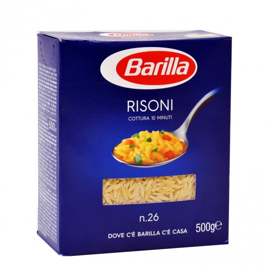 BARILLA 500G ΚΡΙΘΑΡΑΚΙ ΜΕΤΡΙΟ ΡΙΖΟΝΙ
