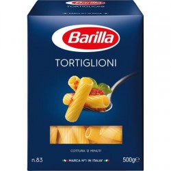 --BARILLA 500G TORTIGLIONI