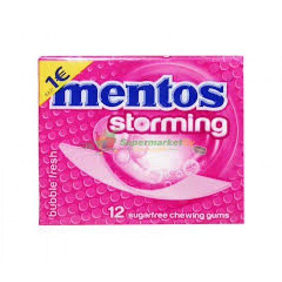 MENTOS 33G STORMING BUBLE FRESH