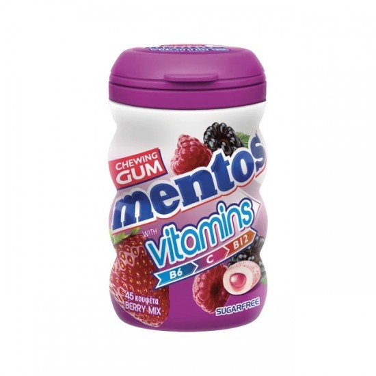 MENTOS WITH VITAMINS BERRY SUG. FREE BIG BOTTLE