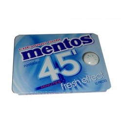 MENTOS 45 MIN PEPPERMINT FRESH EFFECT