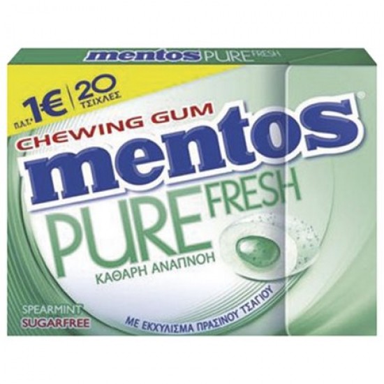 MENTOS PURE FRESH SLIM BOX SPEARMINT SUG. FREE