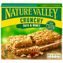 NATURE VALLEY 5x42G CRUNCHY BARS ΒΡΩΜΗ ΜΕΛΙ