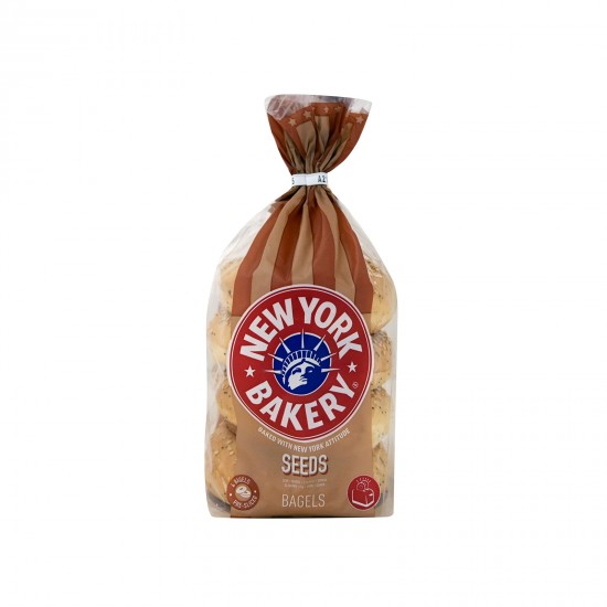 NEW YORK 300G BAKERY BAGELS MULTIGRAIN