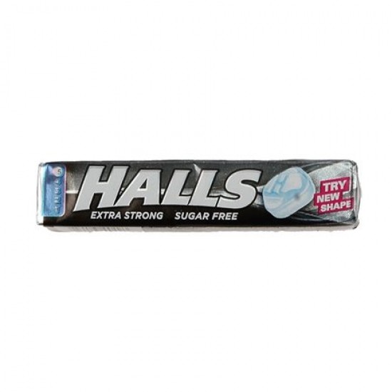 HALLS 32G ΚΑΡΑΜΕΛΕΣ XSTRONG SUGAR FREE