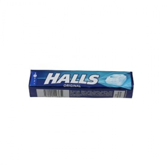 HALLS 32G ΚΑΡΑΜΕΛΕΣ ORIGINAL SUGAR FREE