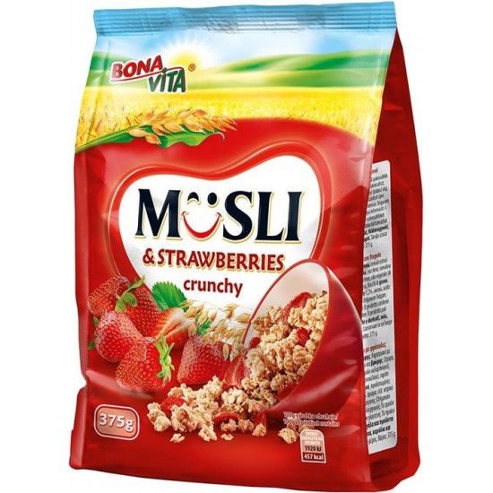 (-15%)BONAVITA 375G MUSLI ΦΡΑΟΥΛΑ / ΣΑΚ