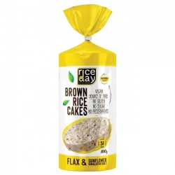 RICE DAY CAKES 100G ΧΩΡ ΓΛΟΥΤΕΝΗ SUNFLOWER & SALT