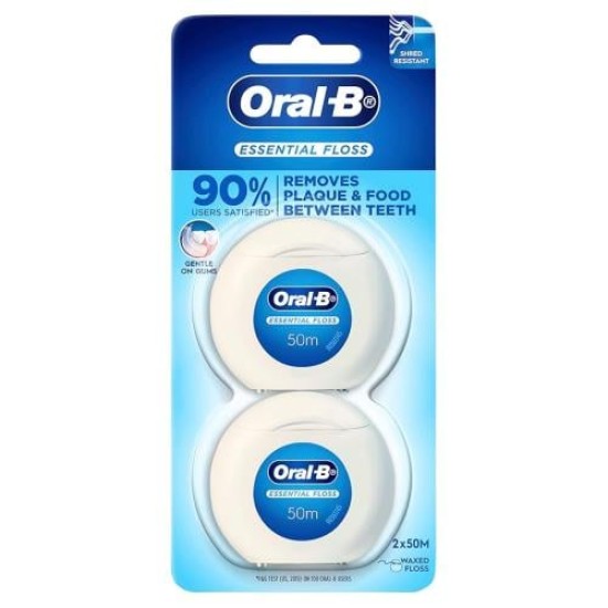 ORAL B ΟΔΟΝΤΙΚΟ ΝΗΜΑ 50M 2TEM ΜΕΝΤΑ