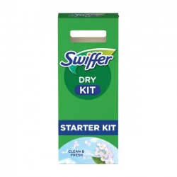 SWIFFER DRY & WET KIT (8 ΣΤΕΓΝΑ +3 ΥΓΡΑ ΠΑΝΑΚΙΑ)