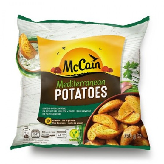MC CAIN 750G MEDITERRANEAN POTATOES