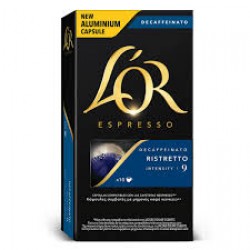 LOR 5,2Gx10 ΚΑΨΟΥΛΕΣ ESPRESSO RISTRETTO DECAF