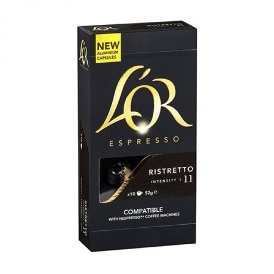 (-20%)LOR 5,2Gx10 ΚΑΨΟΥΛΕΣ ESPRESSO RISTRETTO