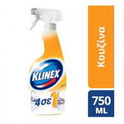 KLINEX 750ML SPRAY 4 ΣΕ 1 ΚΟΥΖΙΝΑΣ KLINEX 750ML SPRAY 4 ΣΕ 1 ΚΟΥΖΙΝΑΣ