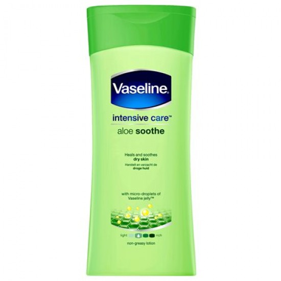 (-30%)--VASELINE 200ML LOTION ALOE SOOTHE