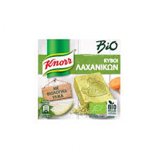 KNORR 6-ΚΥΒΟΙ /60G ΒΙΟΛΟΓΙΚΟΙ ΛΑΧΑΝΙΚΩΝ (3L)