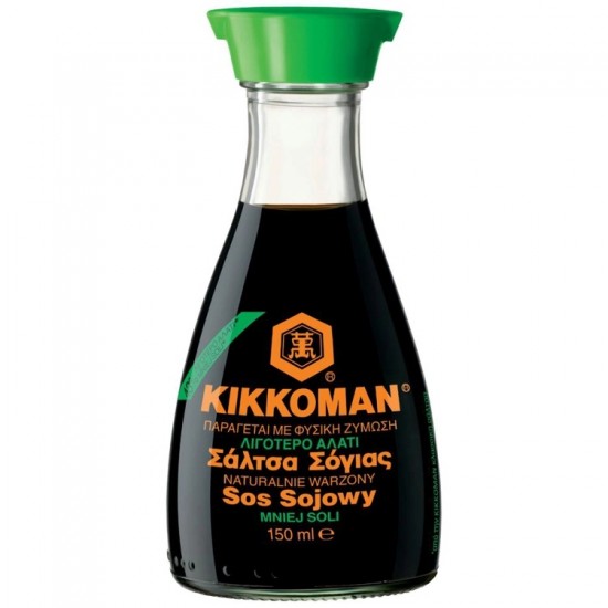 KIKKOMAN 150ML SOY SAUCE ΛΙΓΟΤΕΡΟ ΑΛΑΤΙ