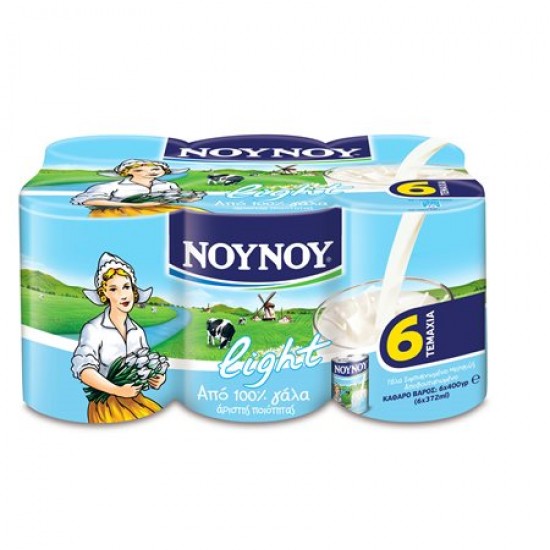 ΝΟΥΝΟΥ 400Gx6 ΓΑΛΑ ΕΒΑΠΟΡΕ 4%