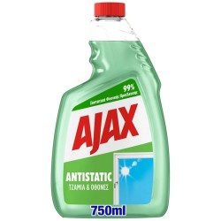 AJAX 750ML ANTISTATIC  ΓΙΑ ΤΖΑΜΙΑ /REFILL