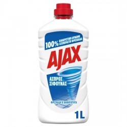 AJAX 1L ΥΓΡΟ ΚΑΘ/ΚΟ ΑΣΠΡΟΣ ΣΙΦΟΥΝΑΣ