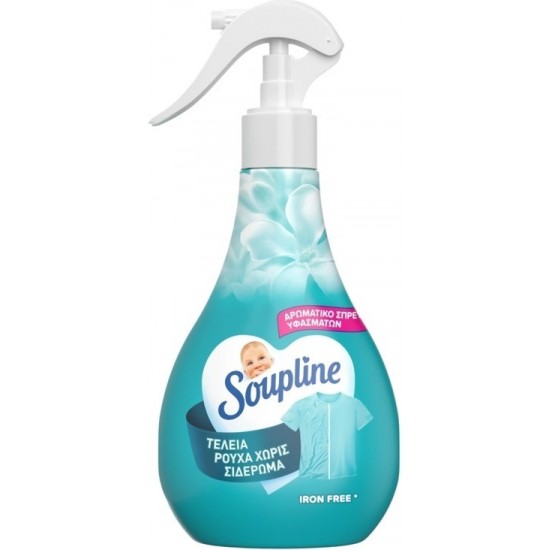 (-30%)SOUPLINE ΑΡΩΜΑΤΙΚΟ SPRAY ΥΦΑΣΜΑΤΩΝ 300ML ΡΟΥΧΑ ΧΩΡΙΣ ΣΙΔΕΡΩΜΑ