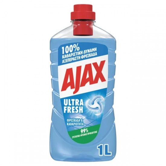 (-38%)AJAX 1L ΥΓΡΟ ΚΑΘ/ΚΟ ULTRA FRESH