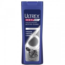 ULTREX 360ML MEN ΣΑΜΠΟΥΑΝ 3IN1 ACTIVE CLEANSE