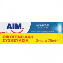 (-40%)AIM WHITE SYSTEM 2x75ml