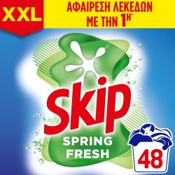 (-28%)SKIP 48MEZ SPRING FRESH ΣΚΟΝΗ ΠΛΥΝΤΗΡΙΟΥ